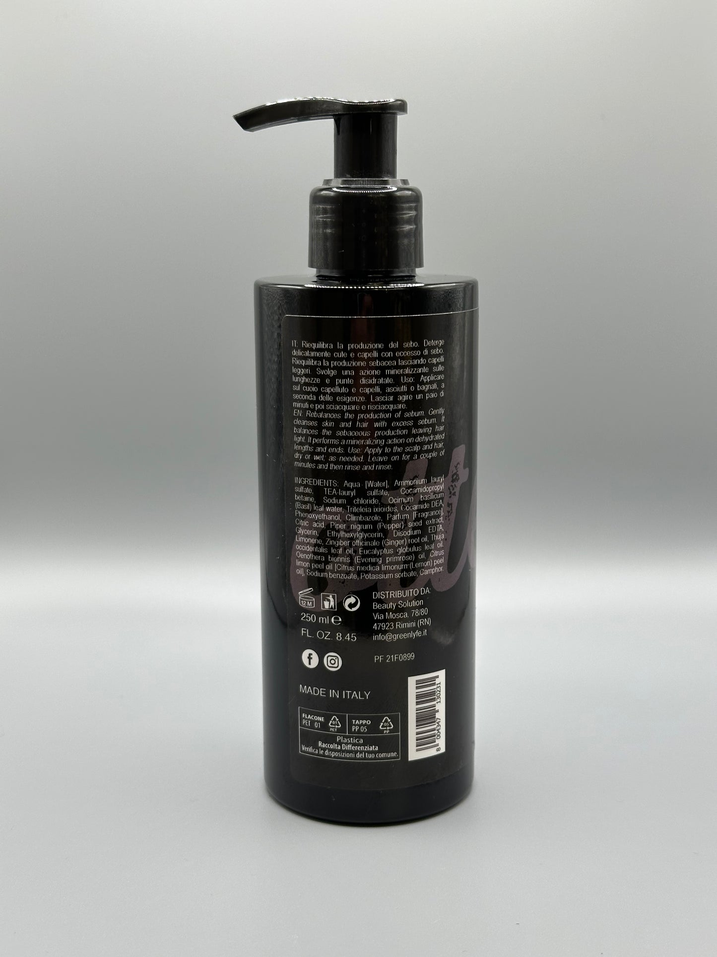 Shampoo sebo regolatore BOTTEGA31